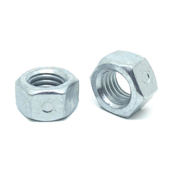 3/8"-16 Steel Two Way Reversible Hex Lock Nuts Zinc