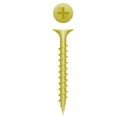 #6 Strong-Point Bugle Head 6 x 2-1/4, PH, Coarse, Zinc Yellow