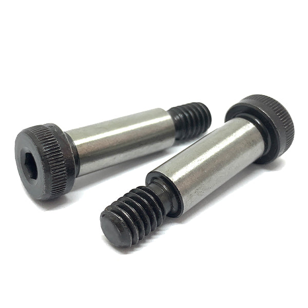M6 x 40MM x M5-0.8  Allen Socket Alloy Shoulder Bolts Black Oxide