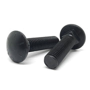 5/8-11x3-1/2" Grade 8 Round Head Square Neck Full Thread Carriage Bolts Plain