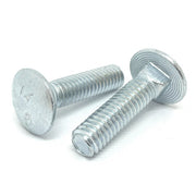 3/8-16x2-1/2" A307 Grade A Carriage Bolts Zinc