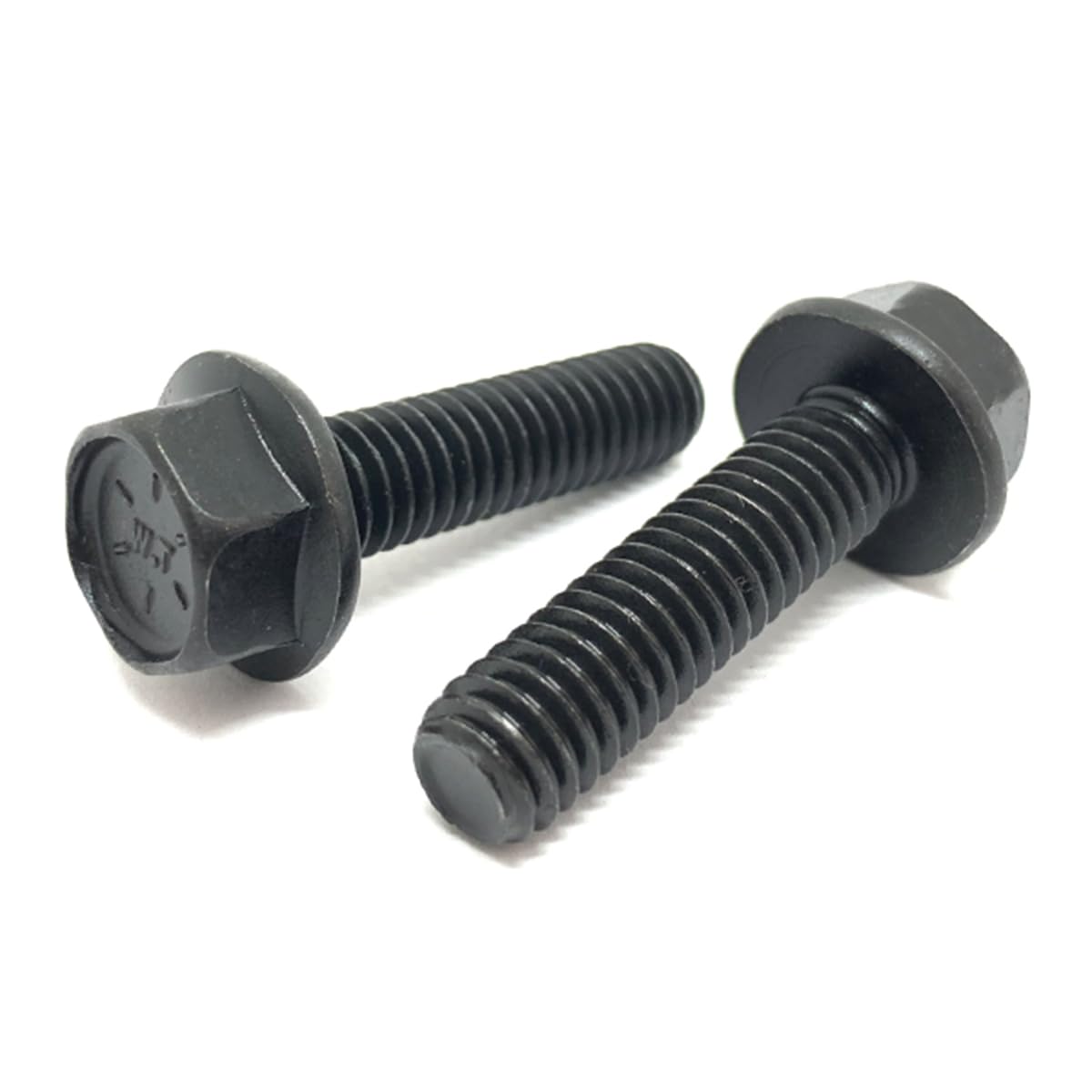 3/8-24x1-1/4" Grade 8 Hex Flange Frame Bolts Phos & Oil