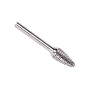 1/2" x 1" Tree Radius End Carbide Bur 1/4 Shank