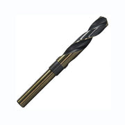 7/16" HSS Reduced Shank Black & Gold 135° Drill Bit, 3/8" Shank