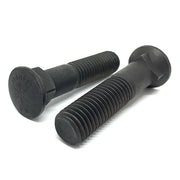 3/4-10x3-1/2" Grade 8 #3 Dome Head Plow Bolts Plain