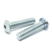 5/16-18x1/2" Alloy Button Head Socket Cap Screws Zinc Clear