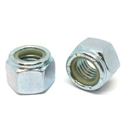 M12-1.75 Class 8 Nylon Insert Hex Nuts Zinc