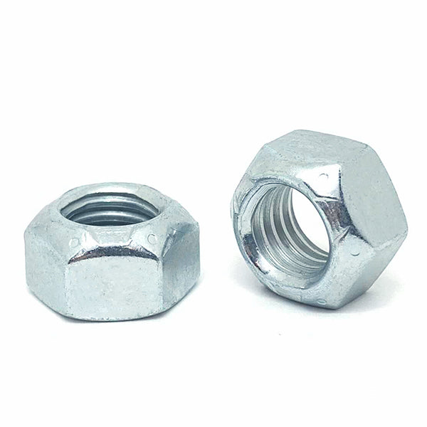 5/16"-18 Grade 8 Hex Prevailing Torque Top Lock Nuts Zinc