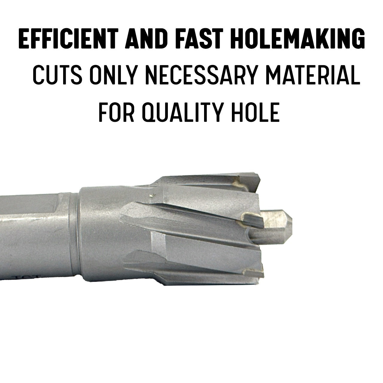 1-5/16" X 2" Carbide Tipped Annular Cutter with Pilot Pin