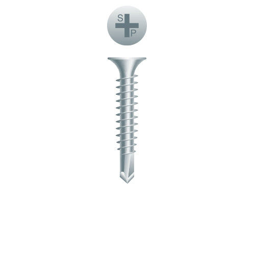 #8 Strong-Point Bugle Head 8-18 x 2-3/8, PH, Zinc