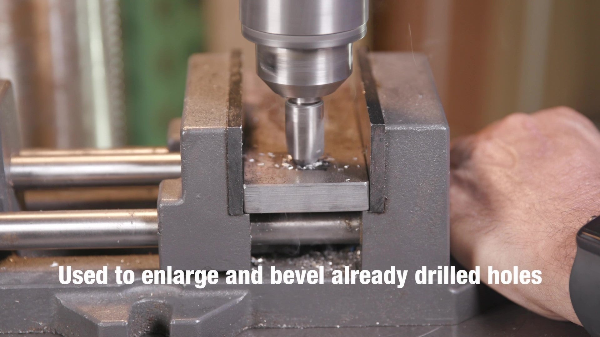 1/2"-82 HSS Single Flute Countersink