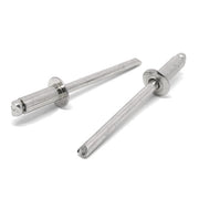 3/16" Dia 1/4"-3/8" (66)  Grip - Dome Head Blind Rivets Stainless/Stainless Mandrel