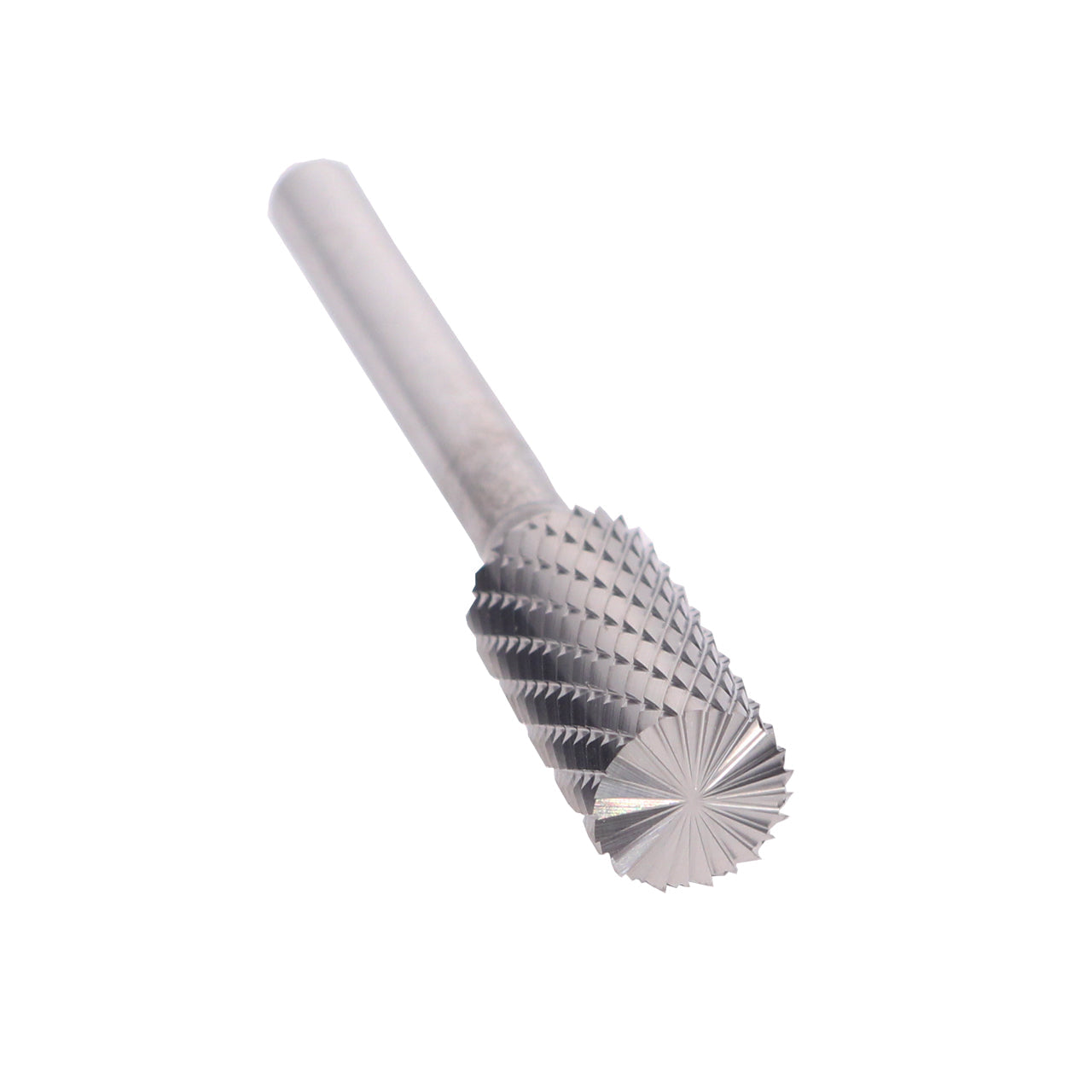 SB-12 1/8" X 5/8" Cylindrical End Cut Carbide Bur 1/4" Shank