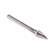 SG-13 1/2" X 3/4" Tree Pointed End Carbide Bur 1/4" Shank