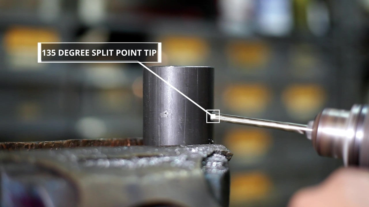 17/32" Cobalt Drill Bit with 1/2" Reduced Shank, D/ACO