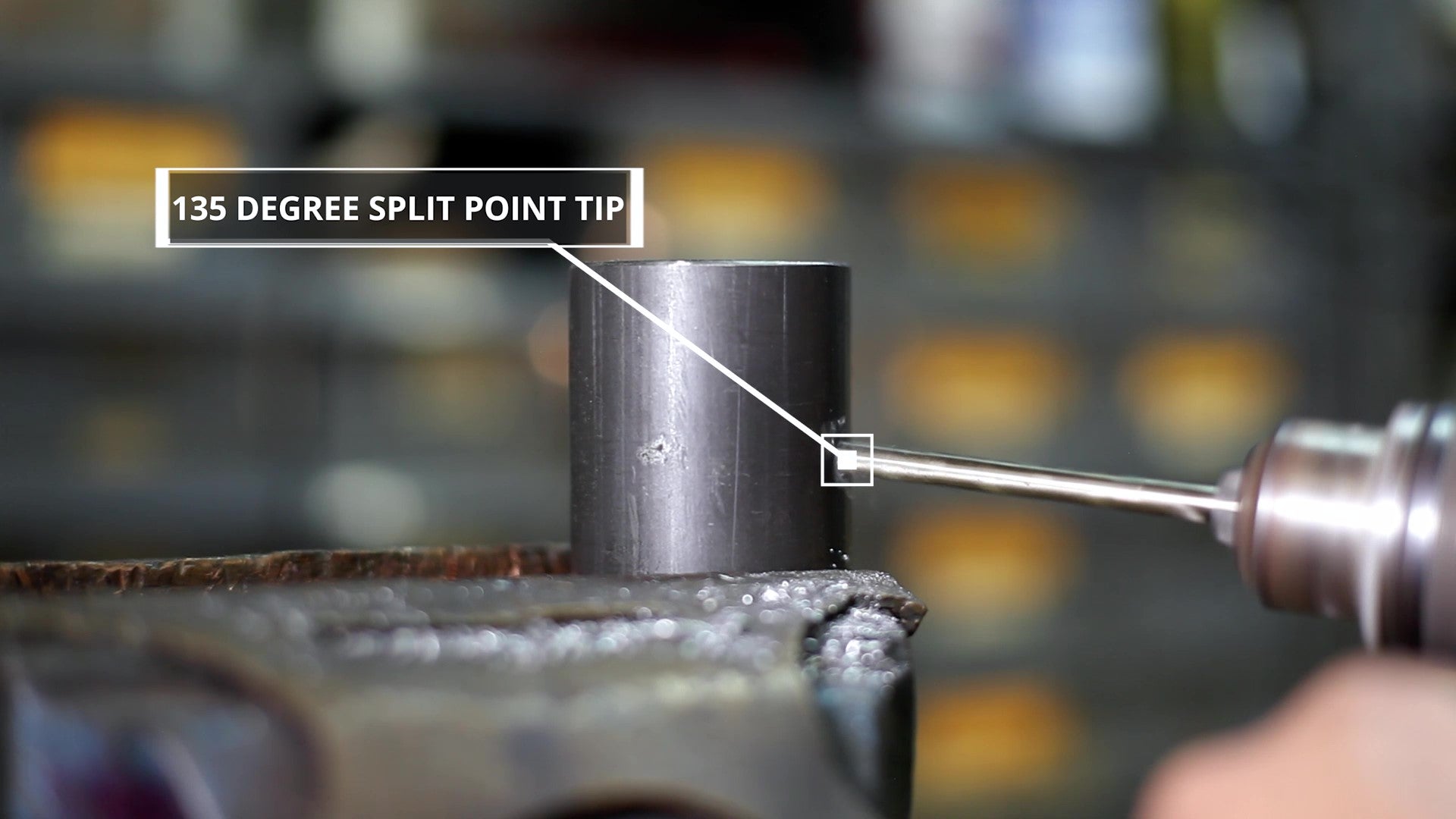 25/64" Cobalt Jobber Length Drill Bit, D/ACO Series