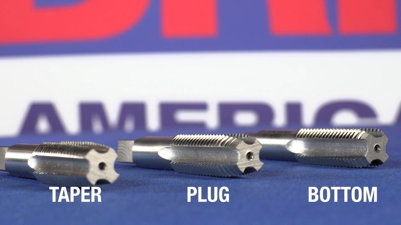 3/8"-24 UNF HSS Taper Tap
