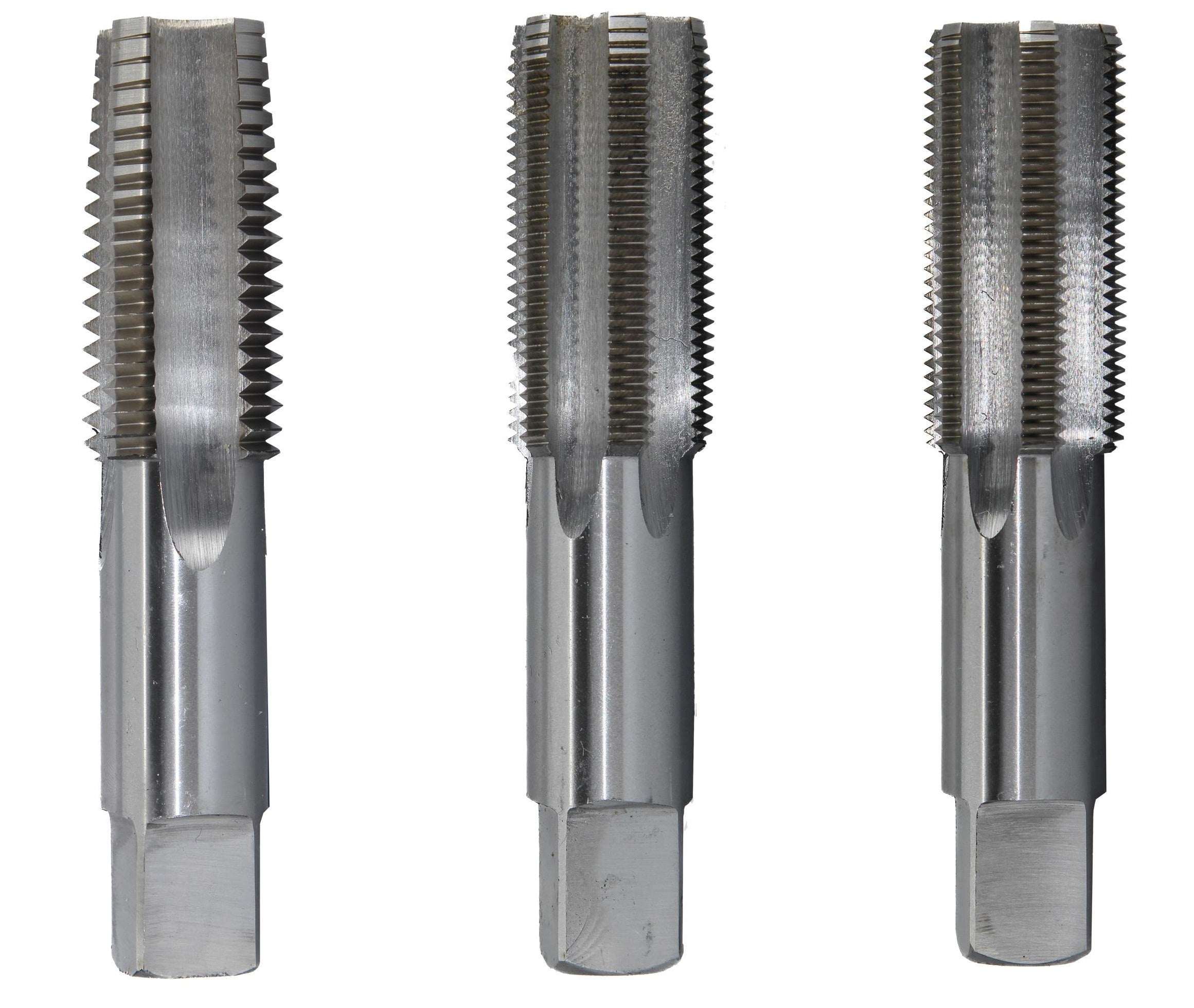 1"-14 UNS HSS Left 4 Flute Tap Set