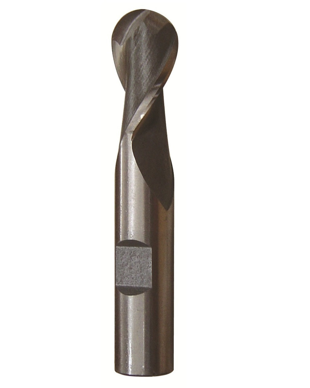 1-1/4" X 1-1/4" HSS 2 Flute Single End Ball End Mill