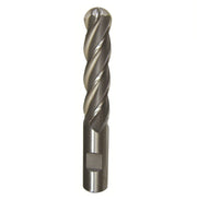 1/2" X 1/2" HSS 4 Flute Single End Ball End Mill