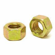 9/16"-18 Grade L-9 Finished Hex Nuts USA Zinc Yellow