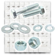 1/2"-13 Coarse Grade 5 Hex Cap Screws, Nuts, & Washers - 496 PCS