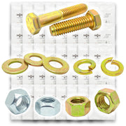 1/2"-20 Fine Grade 8 Hex Cap Screws, Nuts, & Washers - 496 PCS