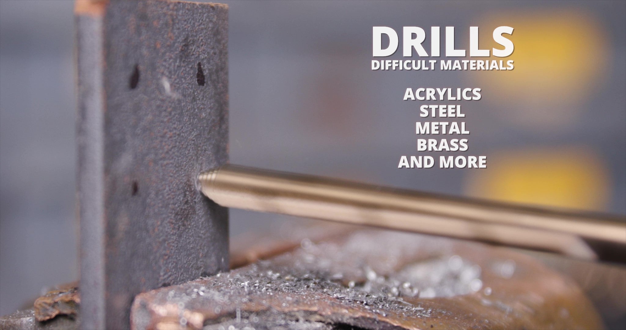 13/32" Stepped Point Cobalt Drill Bit with 3-Flat Shank
