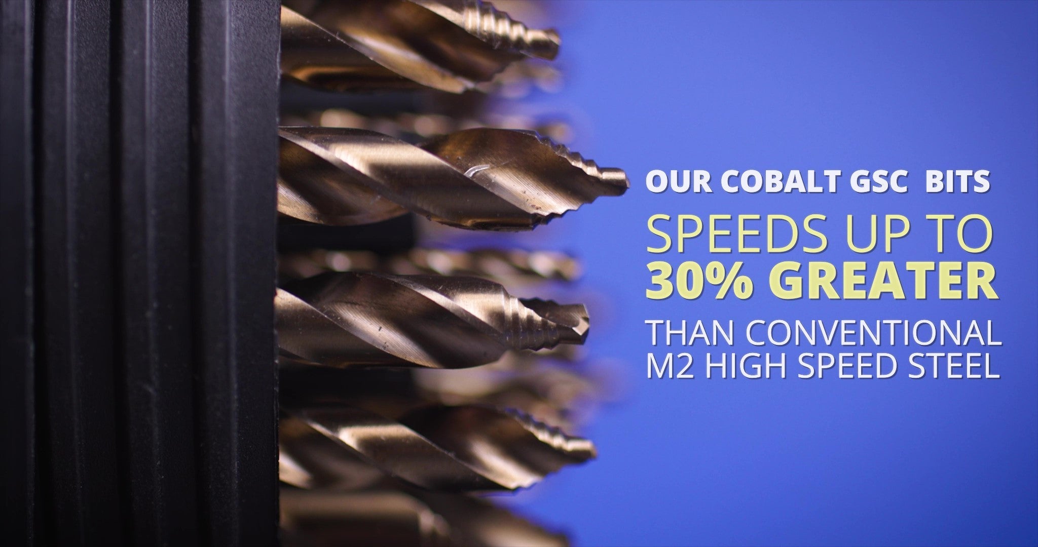 21/64" Stepped Point Cobalt Drill Bit with 3-Flat Shank