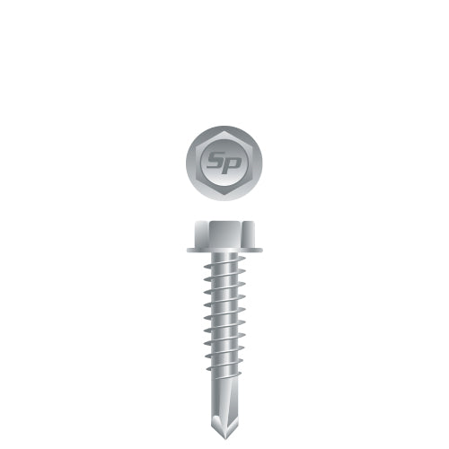 #14 Strong-Point Hex Washer Head 14-14 x 2, Strong-Shield