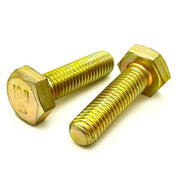 M14-2.00x40 Class 10.9 Hex Cap Screws Zinc Yellow
