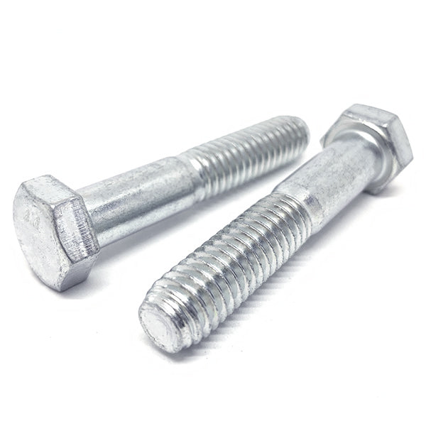 M12-1.50x140 Class 8.8 Hex Cap Screws Zinc Clear