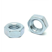 M10-1.5 Class 4 Hex Jam Nuts Zinc