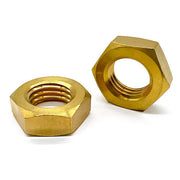 5/8"-11 Brass Hex Jam Nut