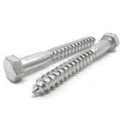 5/16-9x2-1/2" 316 Stainless Steel Hex Lag Screws