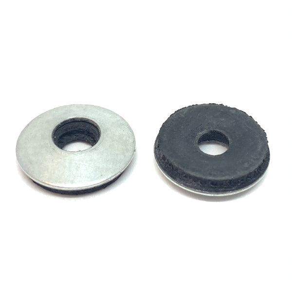 #8x1" Hex Washer Head #2 Point w/ Sealing Washer Drilling Sheet Metal Screws Zinc