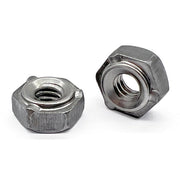 M8-1.25 3 Prong Short Pilot Hex Weld Nuts