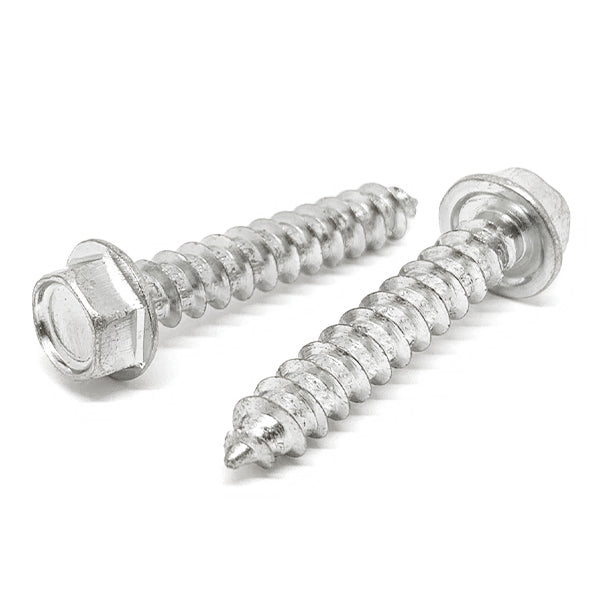 #8-15x1/2" 18-8 Stainless Steel Hex Washer Head Type A Self Tapping Screws