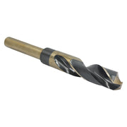 63/64" HSS Black & Gold Drill Bit with Reduced 1/2" 3-Flat Shank, Contractor Series