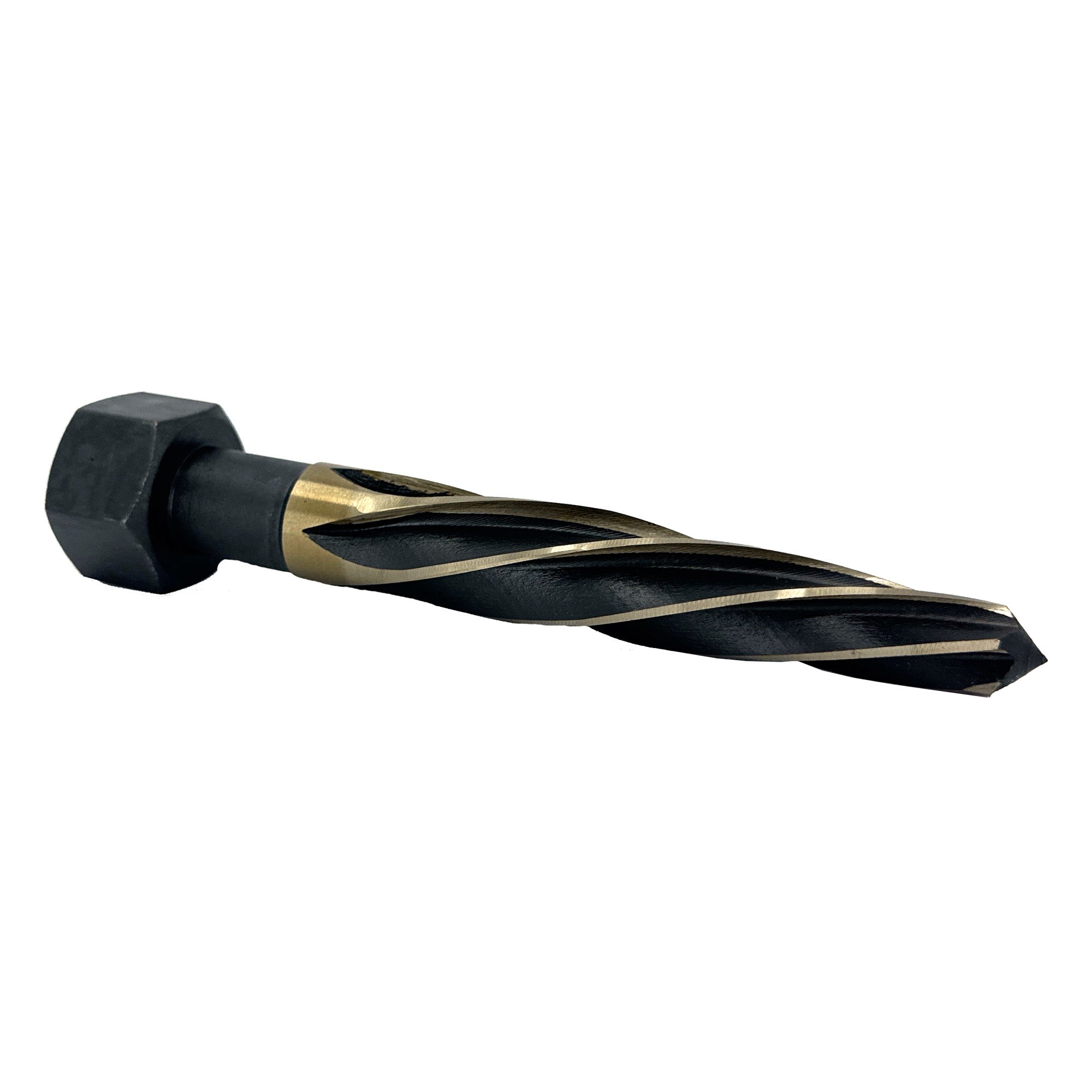 1-3/16" Extra Long Magnetic Black & Gold Hex Shank Bridge Reamer