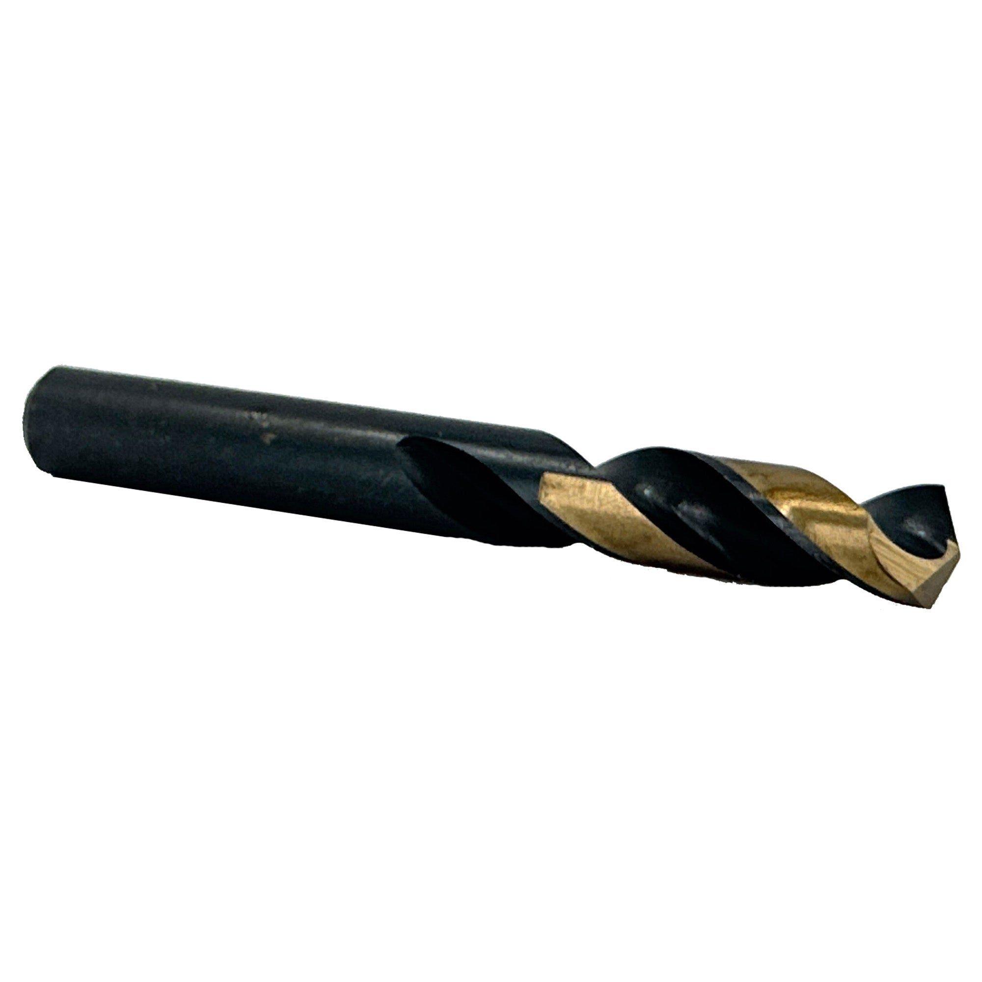 23/64" HSS Black & Gold Split Point Stub Drill Bit, Contractor Series