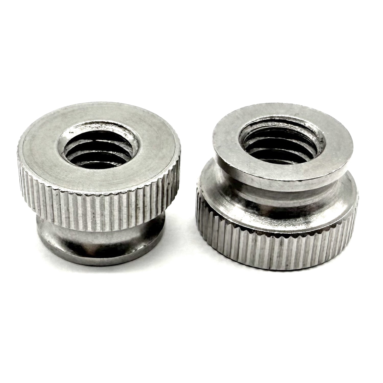 #6-32 18-8 Stainless Steel Knurled Thumb Nut