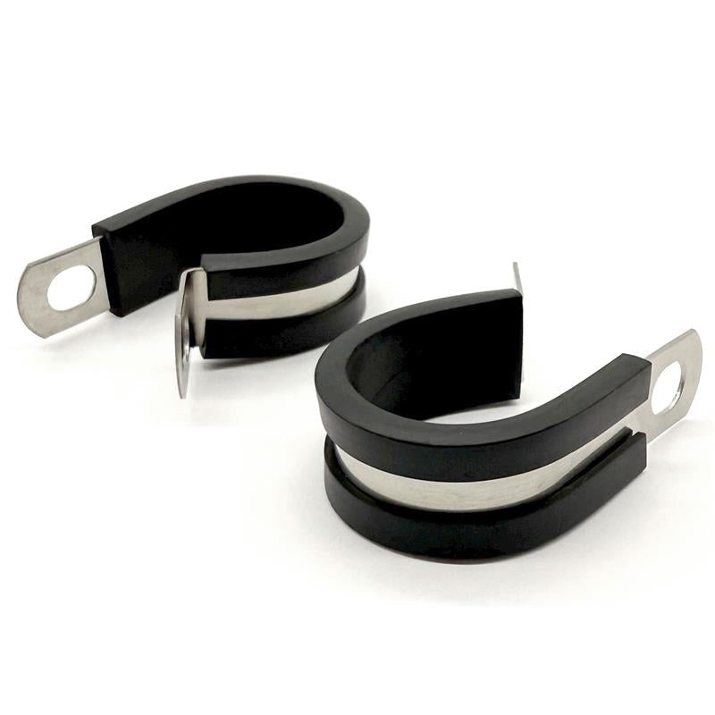 5/8" Stainless Steel Rubber Insulated Medium Duty Cable Clamp
