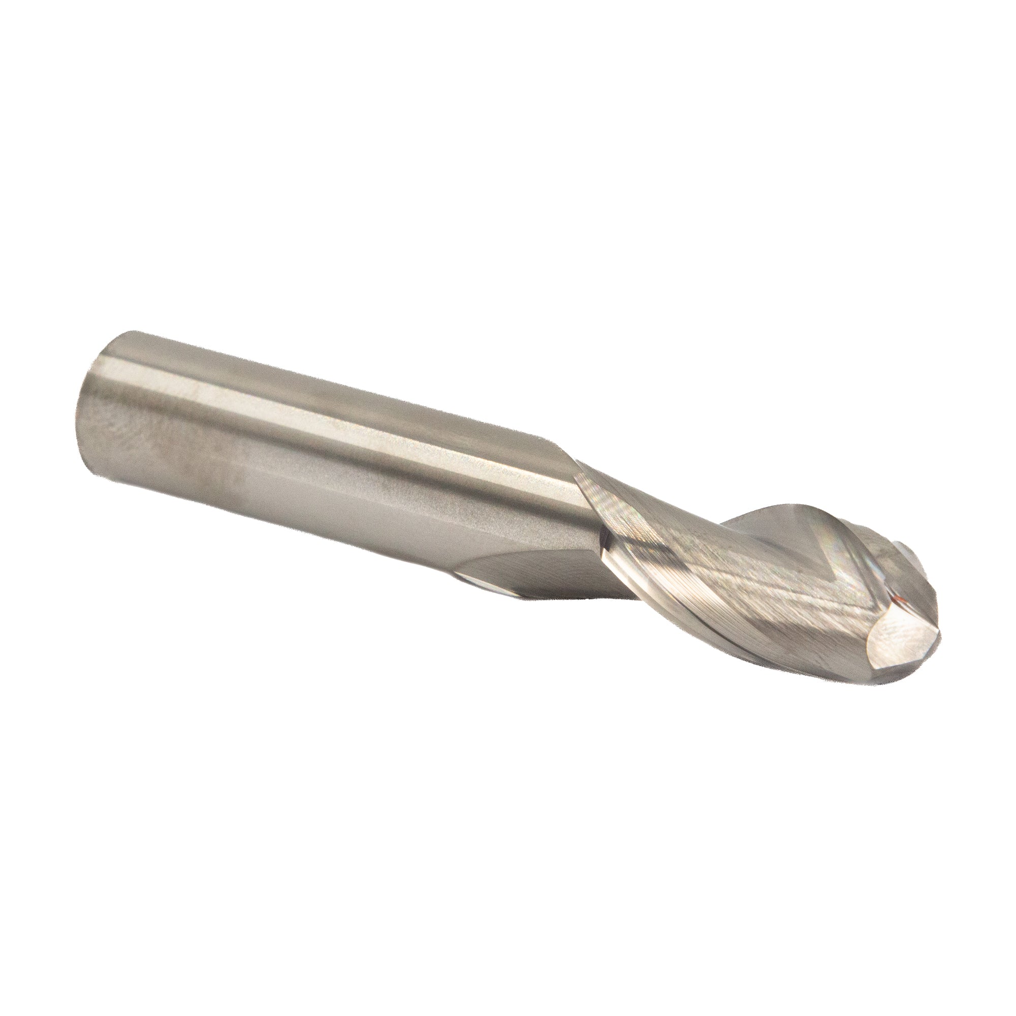 1" Carbide 2 Flute Single End Ball End Mill