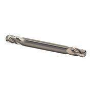 1/8" Carbide 4 Flute Double End Stub Ball End Mill