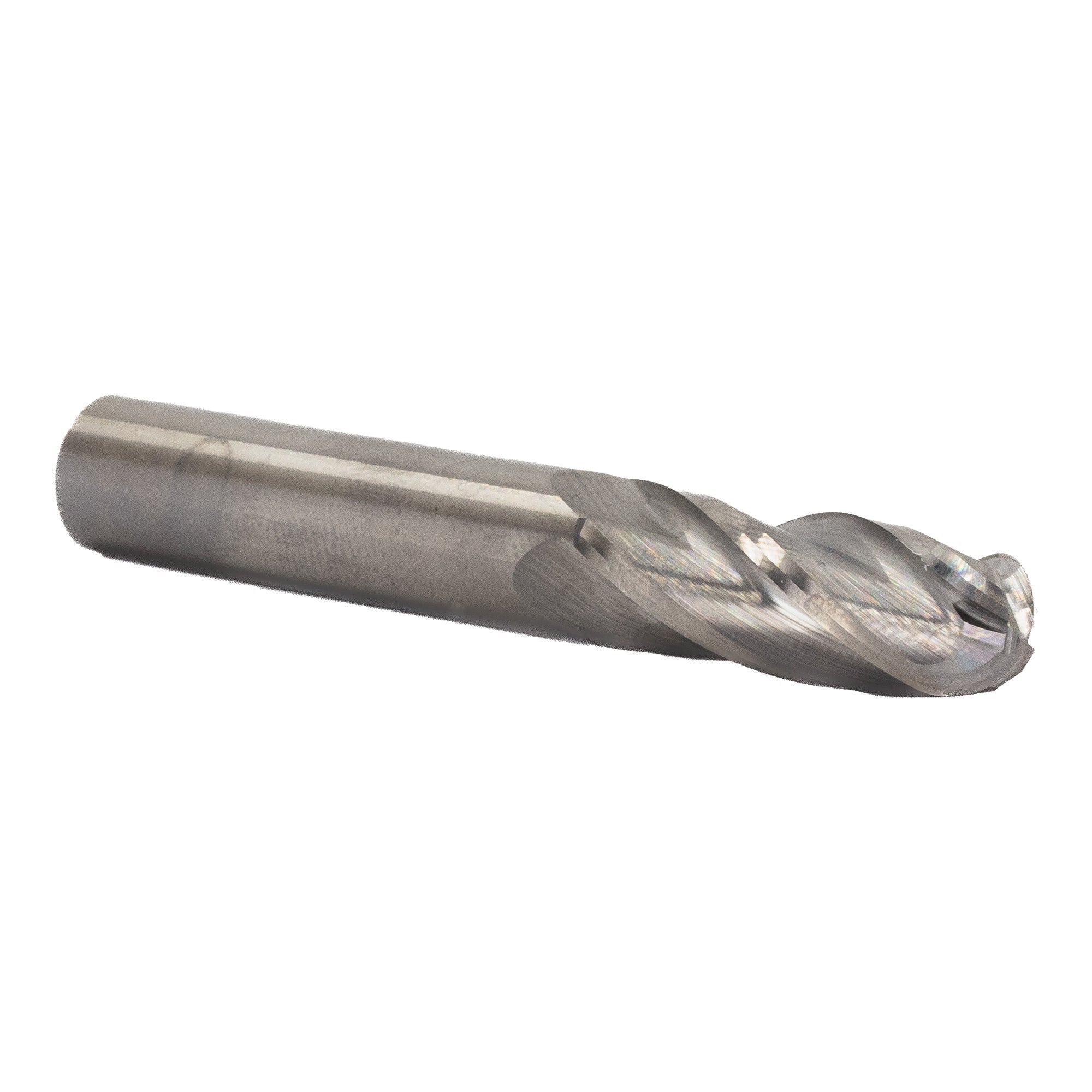 1/8" Carbide 4 Flute Single End Ball End Mill