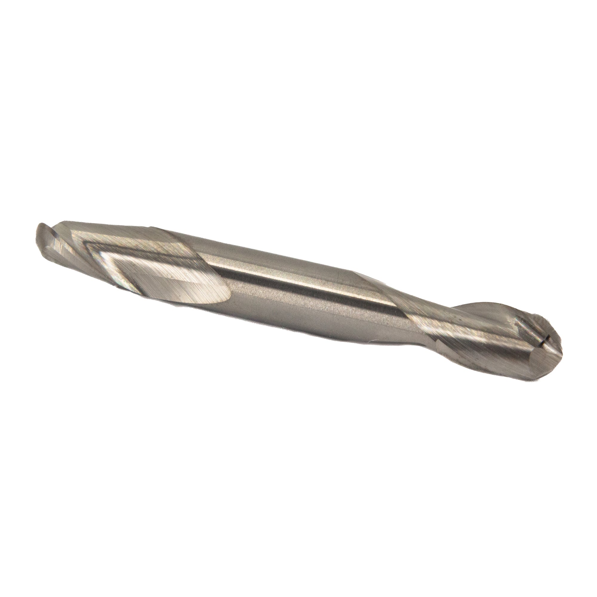 5/16" Carbide 2 Flute Double End Stub Ball End Mill