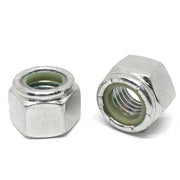 #10-24 Stainless Steel Nylon Insert Hex Nuts