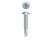 #8 Strong-Point Pan Head 8-18 x 1, PH, Zinc