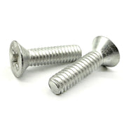 1/4"-20x1-1/2" Aluminum Phillips Flat Head Machine Screw